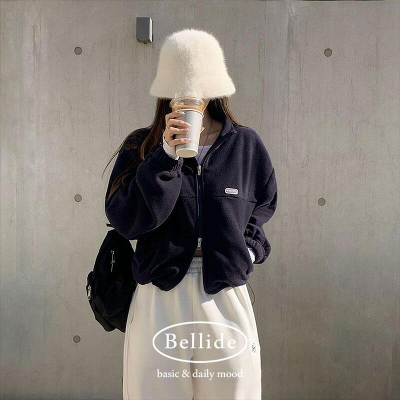 [BELLIDE MADE] ベーシックフリースクロップドジップアップ jp1151