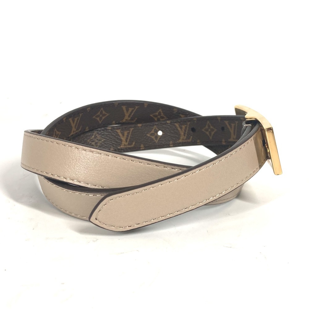 ベルト M8370Y ベルト・LV デュオ 18MM リバーシブル モノグラム アクセサリー 細ベルト モノグラムキャンバス ブラウン ベルト M8370Y ベルト・LV デュオ 18MM リバーシブル モノグラム アクセサリー 細ベルト モノグラムキャンバス ブラウン