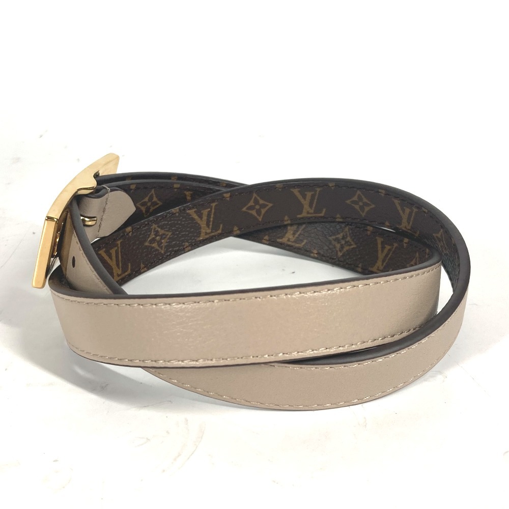 ベルト M8370Y ベルト・LV デュオ 18MM リバーシブル モノグラム アクセサリー 細ベルト モノグラムキャンバス ブラウン ベルト M8370Y ベルト・LV デュオ 18MM リバーシブル モノグラム アクセサリー 細ベルト モノグラムキャンバス ブラウン
