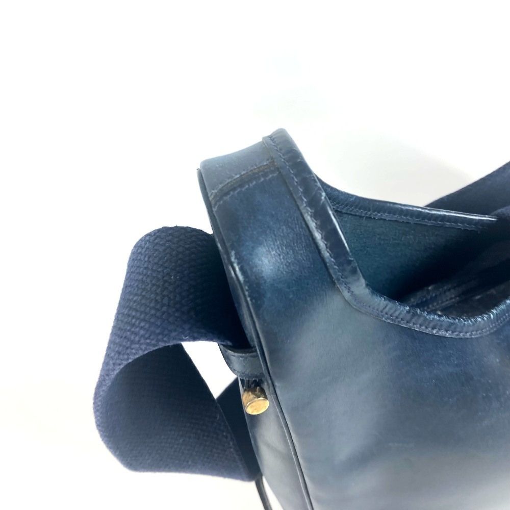 ショルダーバッグ サコ ヴィンテージ カバン 肩掛け レザー ネイビー ショルダーバッグ サコ ヴィンテージ カバン 肩掛け レザー ネイビー