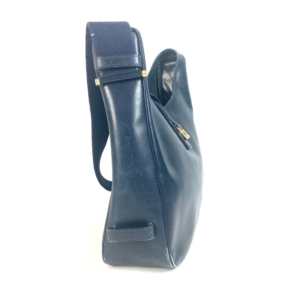 ショルダーバッグ サコ ヴィンテージ カバン 肩掛け レザー ネイビー ショルダーバッグ サコ ヴィンテージ カバン 肩掛け レザー ネイビー