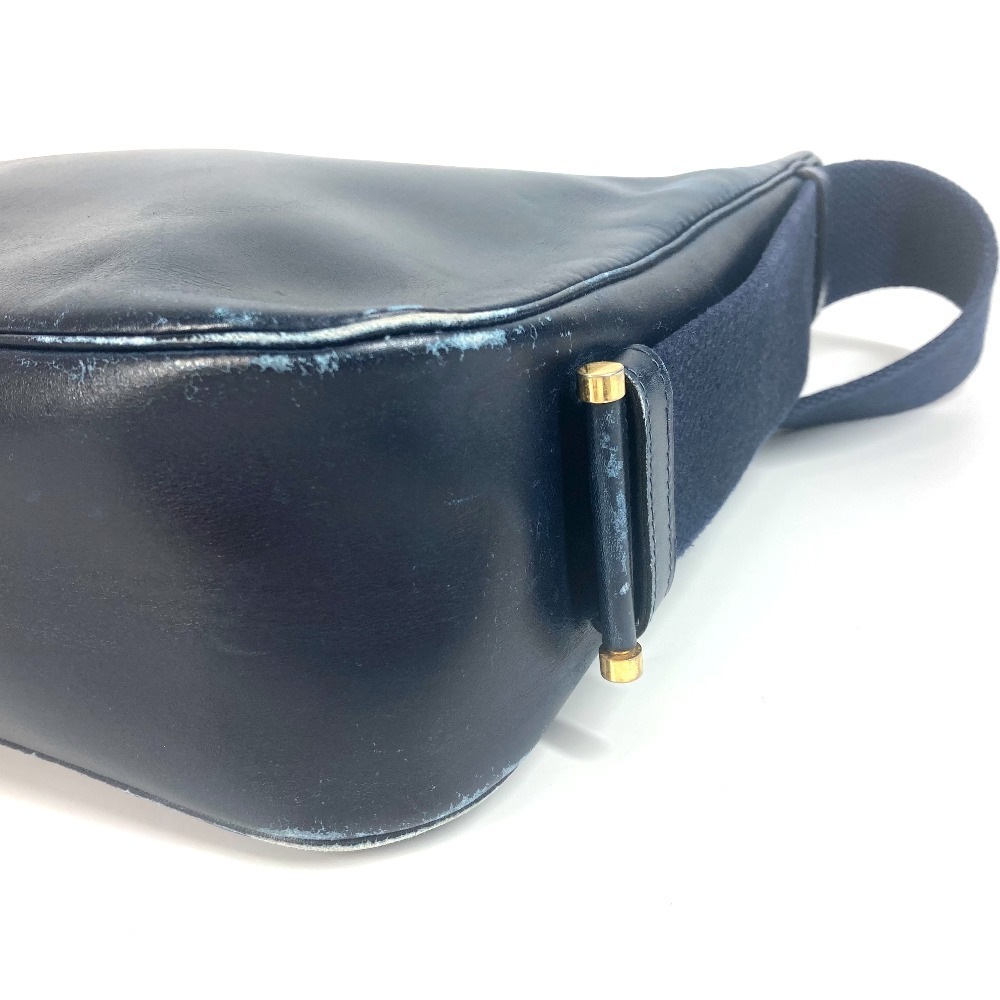 ショルダーバッグ サコ ヴィンテージ カバン 肩掛け レザー ネイビー ショルダーバッグ サコ ヴィンテージ カバン 肩掛け レザー ネイビー