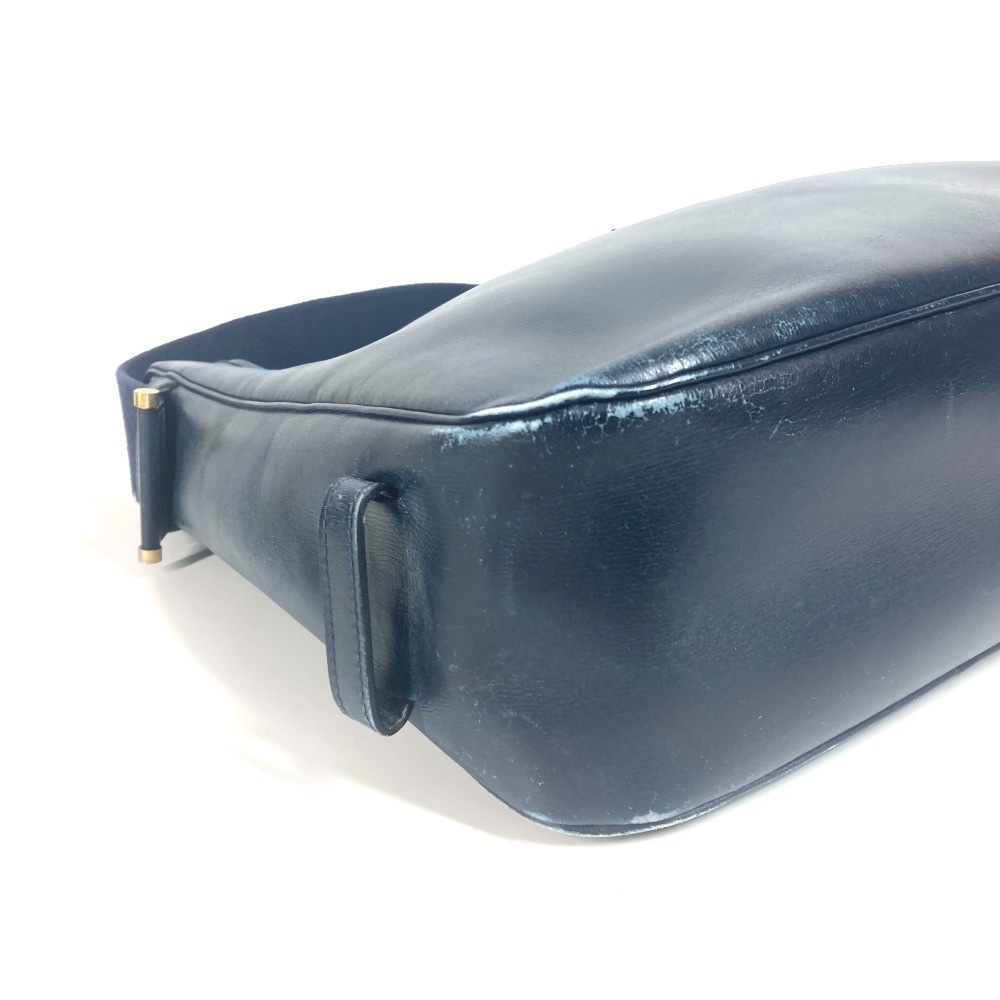 ショルダーバッグ サコ ヴィンテージ カバン 肩掛け レザー ネイビー ショルダーバッグ サコ ヴィンテージ カバン 肩掛け レザー ネイビー