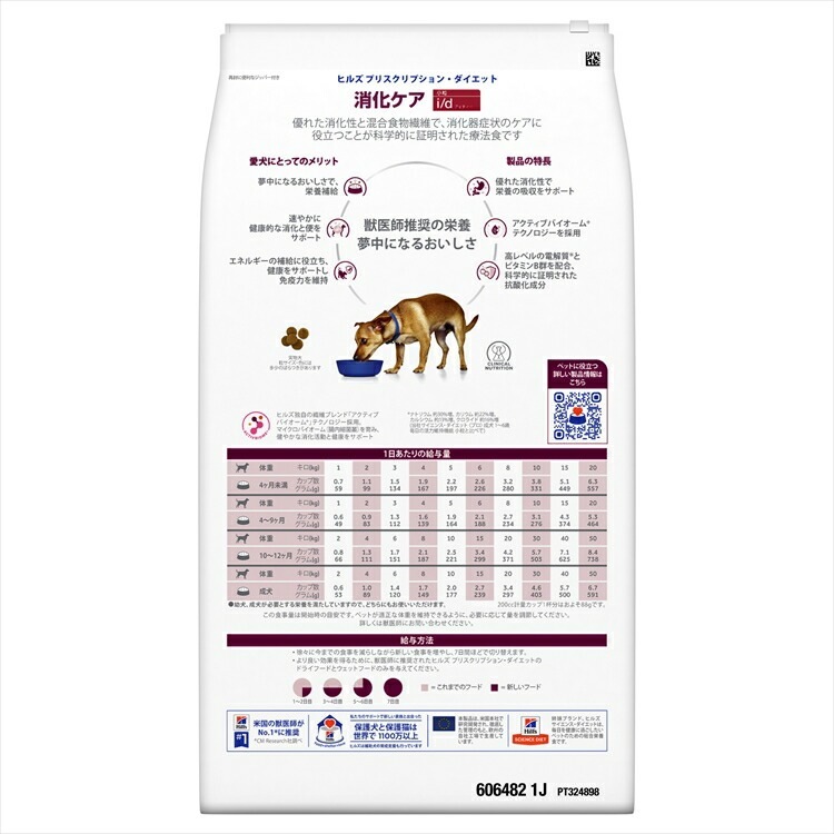 ドッグフード 犬用 療法食 ヒルズ i/d 7.5kg 小粒 消化ケア 消化