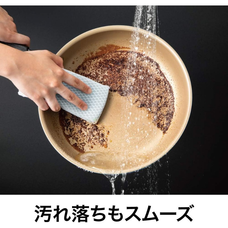evercook エバークック 両手鍋 22cm IH対応 レッド ガラス蓋付き ドウシシャ 鍋 ih IH 深型 多層構造 フッ素