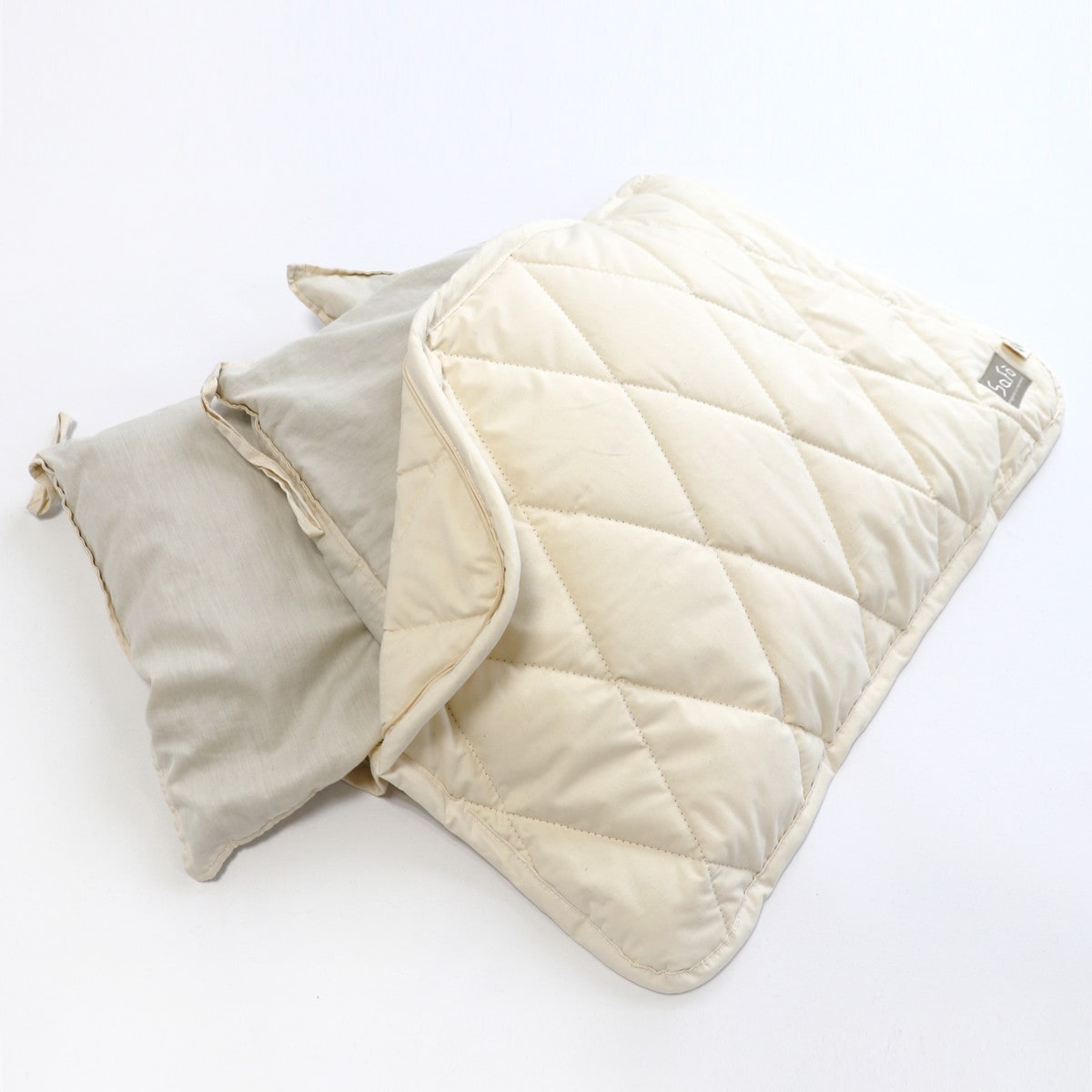 そば枕 safo オーガニック 35X55cm ウォッシャブル サフォ 枕 まくら ピローケース付き オーガニックコットン 100％ 日本製 そば殻 洗える カバー 防ダニ 無蛍光 無染色