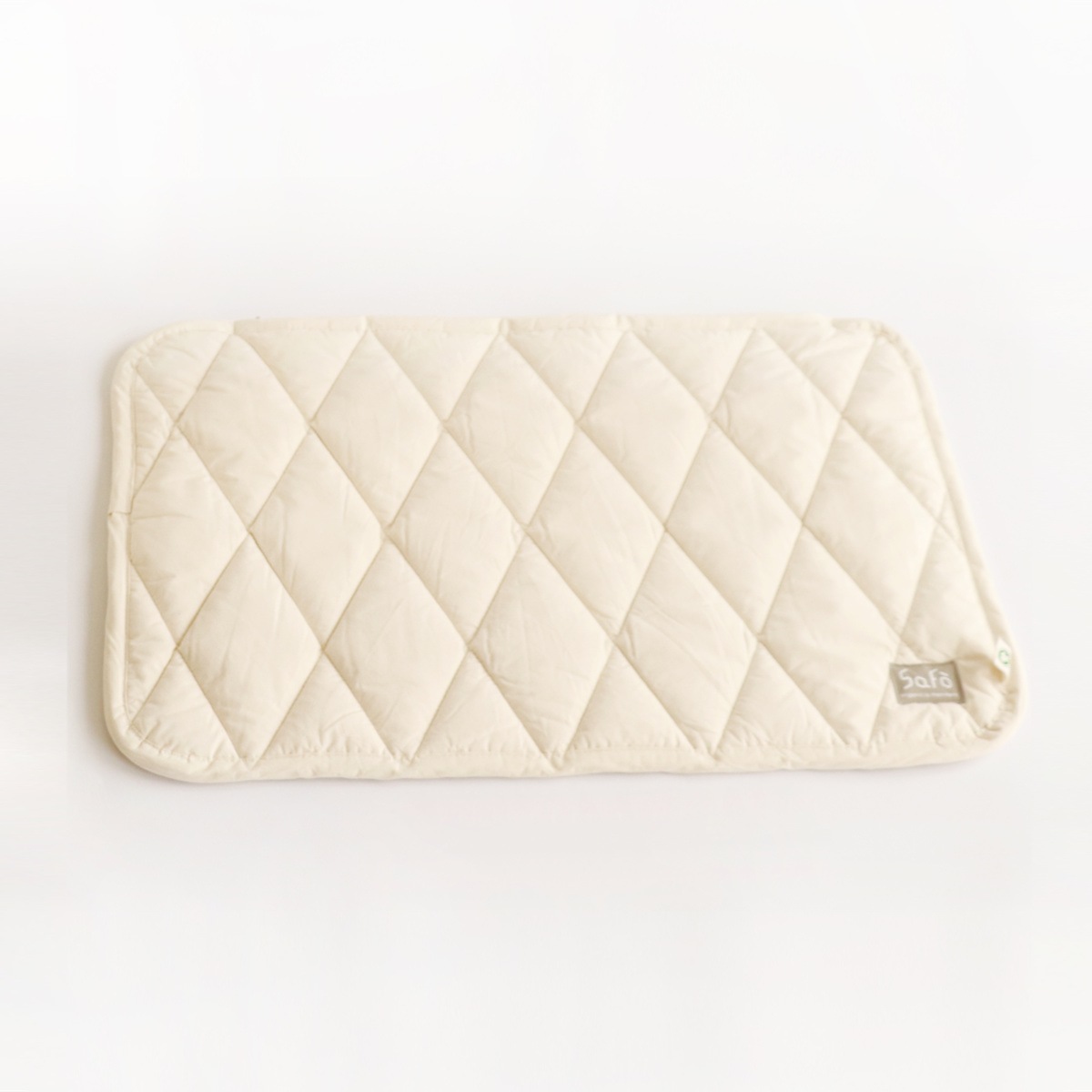 そば枕 safo オーガニック 35X55cm ウォッシャブル サフォ 枕 まくら ピローケース付き オーガニックコットン 100％ 日本製 そば殻 洗える カバー 防ダニ 無蛍光 無染色