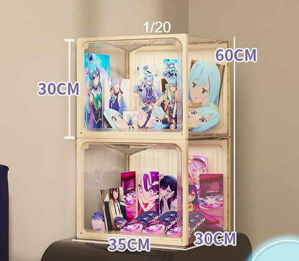 Qoo10] 【防塵通気性が良い】ぬいぐるみ展示ケース