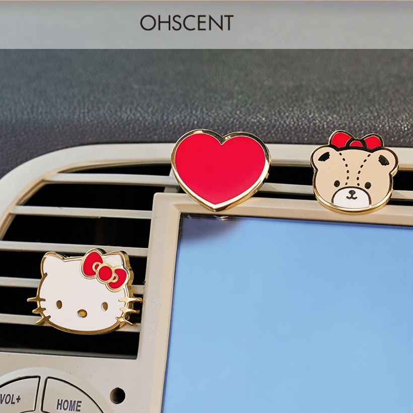 Qoo10] オーセント ハローキティ エアコン送風口アクセサリー