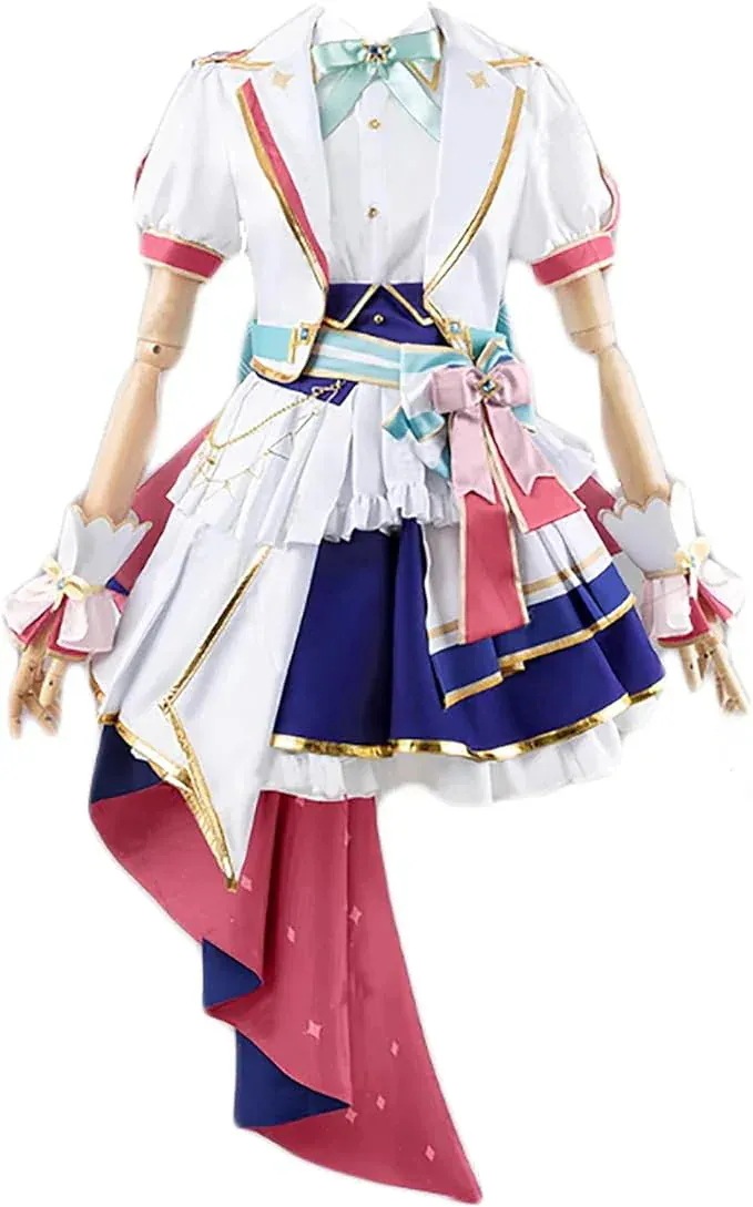 コスプレ衣装 星街すいせい 湊あくあ 百鬼あやめ 沙花叉クロヱ 白上フブキ コスプレ衣装 4期生_3