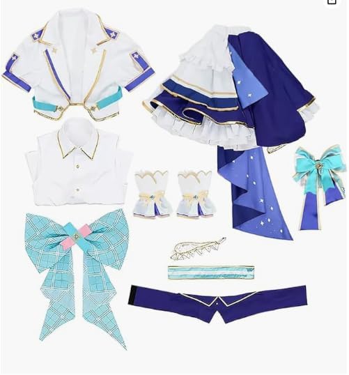 コスプレ衣装 星街すいせい 湊あくあ 百鬼あやめ 沙花叉クロヱ 白上フブキ コスプレ衣装 4期生_9