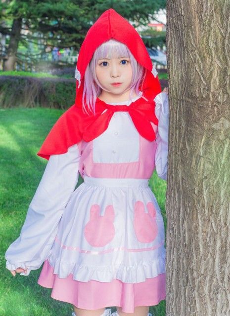 小林さんちのメイドラゴン 風 カンナカムイ カンナ 赤ずきん コスチューム コスプレ衣装 3点セット サイズ S―XXXL 小林さんちのメイドラゴン 風 カンナカムイ カンナ 赤ずきん コスチューム コスプレ衣装 3点セット サイズ S―XXXL