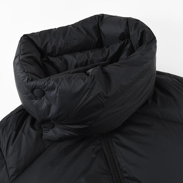 アウター ダウン RISHA ライシャ ショートダウンジャケット LTLA24A4286 D レディース ブラック ナイロン 秋冬 防寒