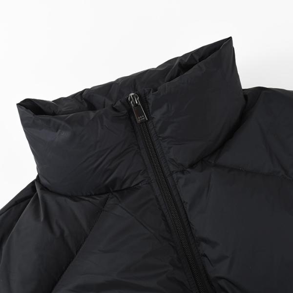 アウター ダウン RISHA ライシャ ショートダウンジャケット LTLA24A4286 D レディース ブラック ナイロン 秋冬 防寒