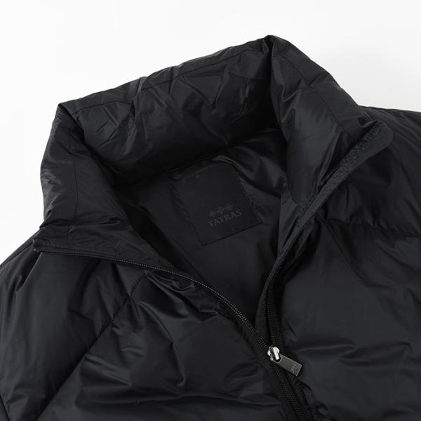 アウター ダウン RISHA ライシャ ショートダウンジャケット LTLA24A4286 D レディース ブラック ナイロン 秋冬 防寒