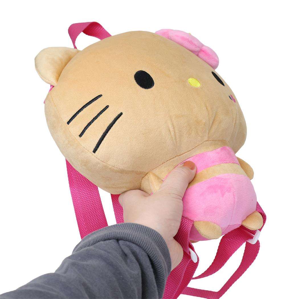 Qoo10] サンリオ ハローキティ リュック ぬいぐるみリュッ