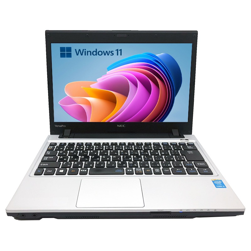 第四世代Corei3 Windows11 MSoffice2021 メモリ4GB 驚速SSD128GB 13.3型 VersaPro VCシリーズ HDMI Bluetooth 無線 USB3.0