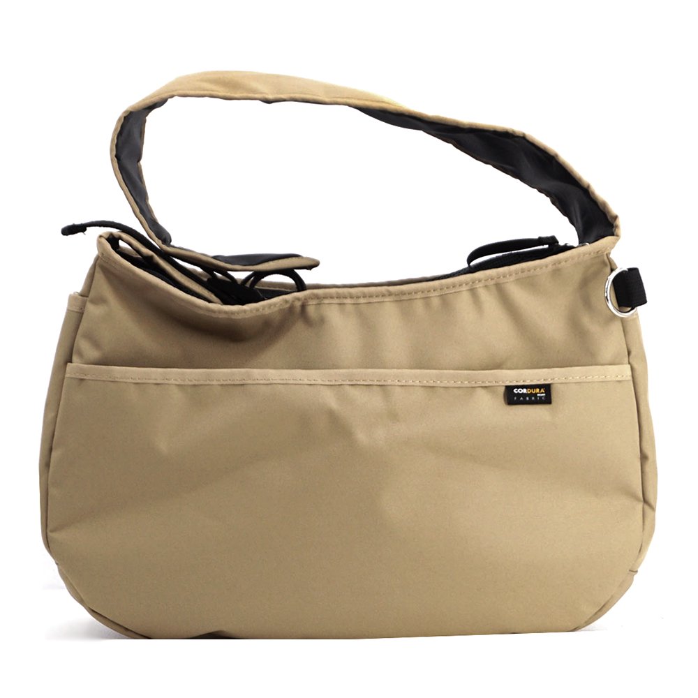 アウトレット品　ハッピーデイズ　ペット用　スリングバッグ　ミルクティー　訳あり　ＣＲＣ40―67―05―20―00