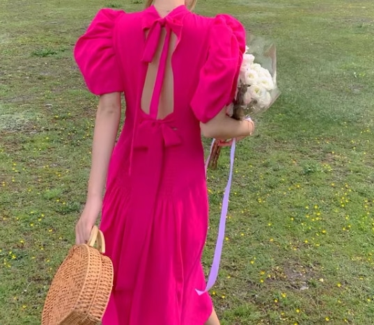 レディース ドレス ワンピース パーティードレス ウェディング パーティー 結婚式 二次会 披露宴 ミモレ ロング 半袖 パフスリーブ ハイネック スタンドカラー セミフレア ウエストマーク レディース ドレス ワンピース パーティードレス ウェディング パーティー 結婚式 二次会 披露宴 ミモレ ロング 半袖 パフスリーブ ハイネック スタンドカラー セミフレア ウエストマーク