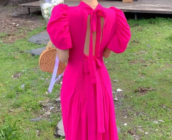 レディース ドレス ワンピース パーティードレス ウェディング パーティー 結婚式 二次会 披露宴 ミモレ ロング 半袖 パフスリーブ ハイネック スタンドカラー セミフレア ウエストマーク レディース ドレス ワンピース パーティードレス ウェディング パーティー 結婚式 二次会 披露宴 ミモレ ロング 半袖 パフスリーブ ハイネック スタンドカラー セミフレア ウエストマーク