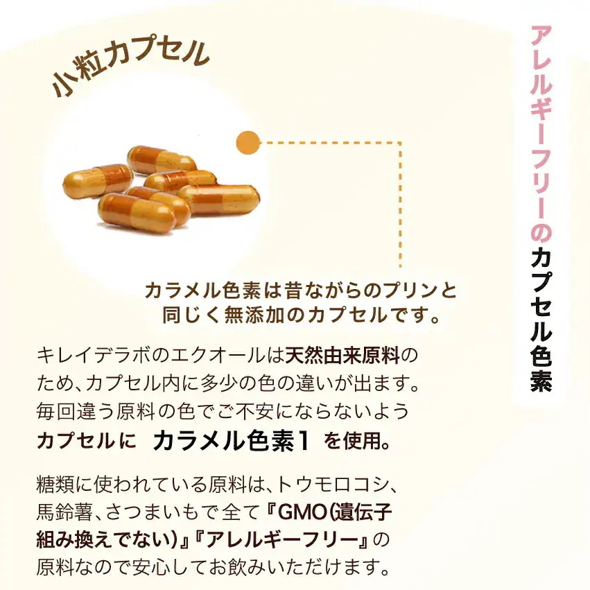 キレイデエクオール 約4か月分(10mg / 2粒) エクオール 大豆イソフラボン サプリ サプリメント 乳酸菌 リンゴセラミド 女性ホルモン エストロゲン ゆらぎ いらいら 不安 関節痛 キレイデエクオール 約4か月分(10mg / 2粒) エクオール 大豆イソフラボン サプリ サプリメント 乳酸菌 リンゴセラミド 女性ホルモン エストロゲン ゆらぎ いらいら 不安 関節痛