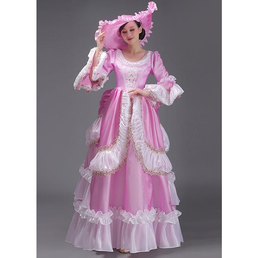 中世 貴婦人ドレス ステージ 衣装 中世ドレス ヨーロッパ 貴族 王族服 カラードレス 演出 パーティードレス ピンク 青 黄色 中世 貴婦人ドレス ステージ 衣装 中世ドレス ヨーロッパ 貴族 王族服 カラードレス 演出 パーティードレス ピンク 青 黄色