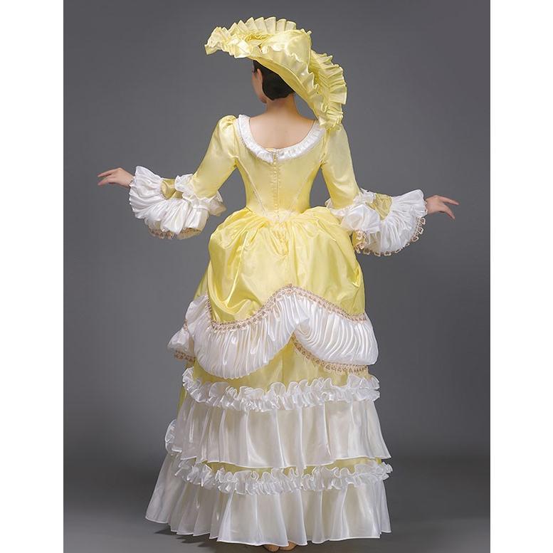 中世 貴婦人ドレス ステージ 衣装 中世ドレス ヨーロッパ 貴族 王族服 カラードレス 演出 パーティードレス ピンク 青 黄色 中世 貴婦人ドレス ステージ 衣装 中世ドレス ヨーロッパ 貴族 王族服 カラードレス 演出 パーティードレス ピンク 青 黄色