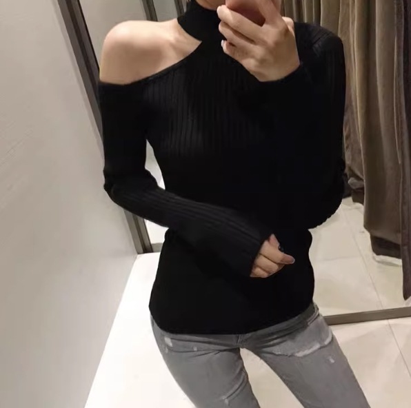 トップス カットソー 長袖 肩出し ハイネック アシンメトリー デザイン 美ライン ニュアンス 伸縮性 ストレッチ スタイルアップ モノトーン かわいい 大人可愛い きれいめ シンプル カジュアル トップス カットソー 長袖 肩出し ハイネック アシンメトリー デザイン 美ライン ニュアンス 伸縮性 ストレッチ スタイルアップ モノトーン かわいい 大人可愛い きれいめ シンプル カジュアル