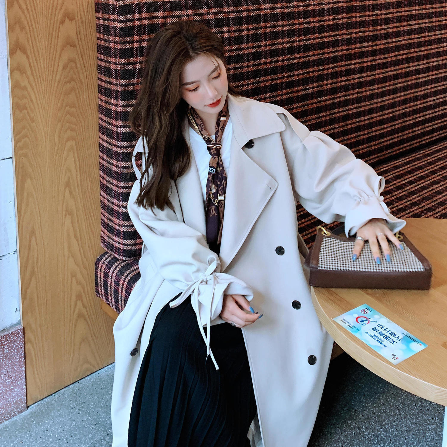 ウィンドブレーカー コートレディース アウター 大人 着痩せ ゆったりノーカラーコート ウィンドブレーカー コートレディース アウター 大人 着痩せ ゆったりノーカラーコート