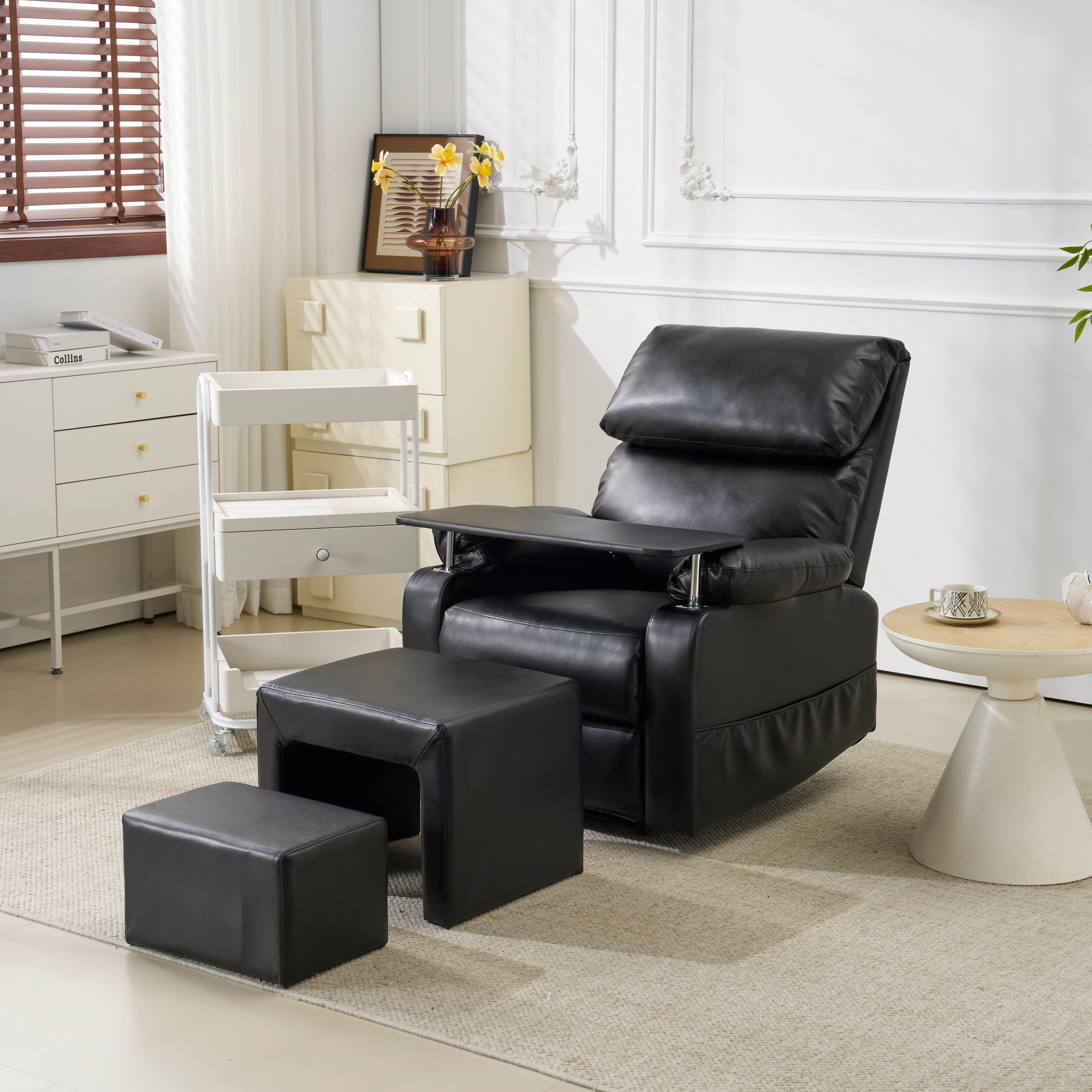 454【セット品】リクライニングソファー 二つのオットマン ソファー 1人掛け ゲーミングチェア PU 160度調節可能 テーブル付き PUレザー チェア オットマン一体型 パーソナルチェア 耐圧分散 454【セット品】リクライニングソファー 二つのオットマン ソファー 1人掛け ゲーミングチェア PU 160度調節可能 テーブル付き PUレザー チェア オットマン一体型 パーソナルチェア 耐圧分散