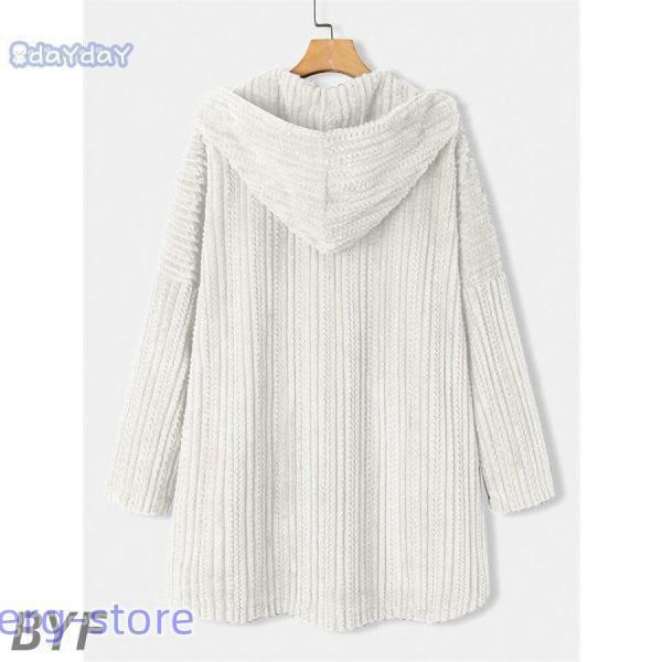 大人の魅力ファーコートレディースファージャケットコートアウターフード付き裏起毛もこもこカジュアル秋冬シンプル暖かい防寒コーデュロイコート