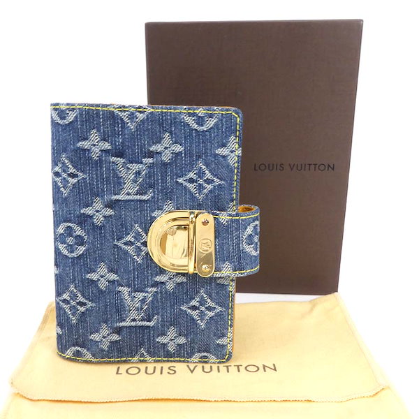 Qoo10] Louis Vuitton 手帳カバー モノグラム デニム アジェン