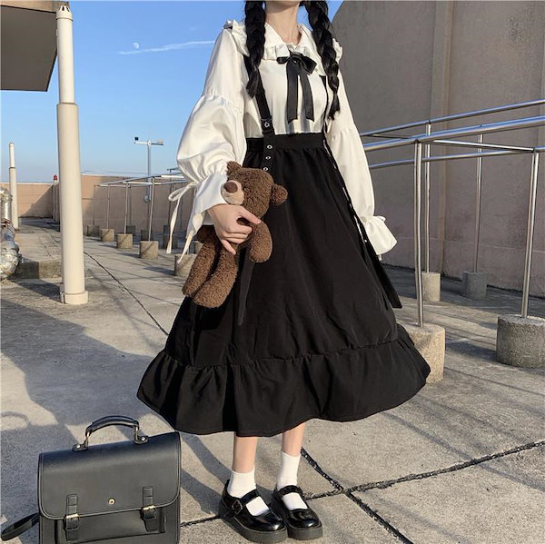 Qoo10] 地雷系ファッション フリルがかわいらしい