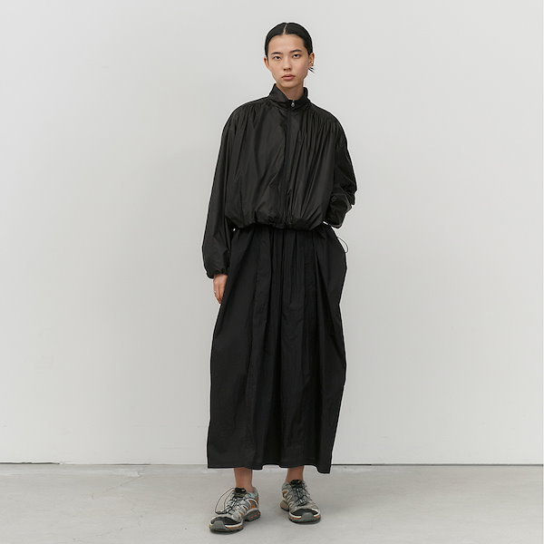 Qoo10] AMOMENTO SHEER JERSEY DRESS