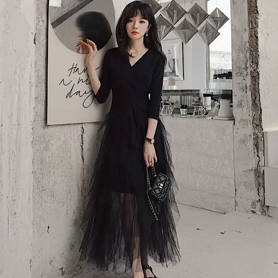 【取寄:納期2週間】結婚式ドレス メッシュ レース Vネック 発表会 演奏会 レディース フレアドレス 結婚式 ステージ衣装 ロング丈 エレガント ウエディングドレス カラードレス 七分袖 【取寄:納期2週間】結婚式ドレス メッシュ レース Vネック 発表会 演奏会 レディース フレアドレス 結婚式 ステージ衣装 ロング丈 エレガント ウエディングドレス カラードレス 七分袖