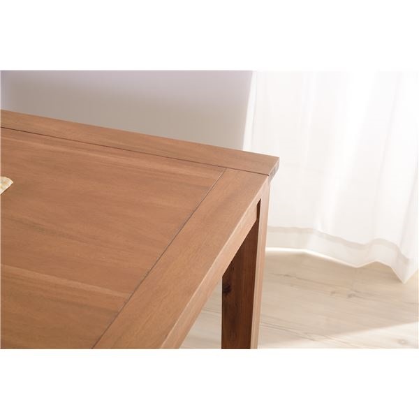 木製ダイニングテーブル/リビングテーブル 幅120cm奥行80cm アカシア材オイル仕上げ アルンダ 木製ダイニングテーブル/リビングテーブル 幅120cm奥行80cm アカシア材オイル仕上げ アルンダ