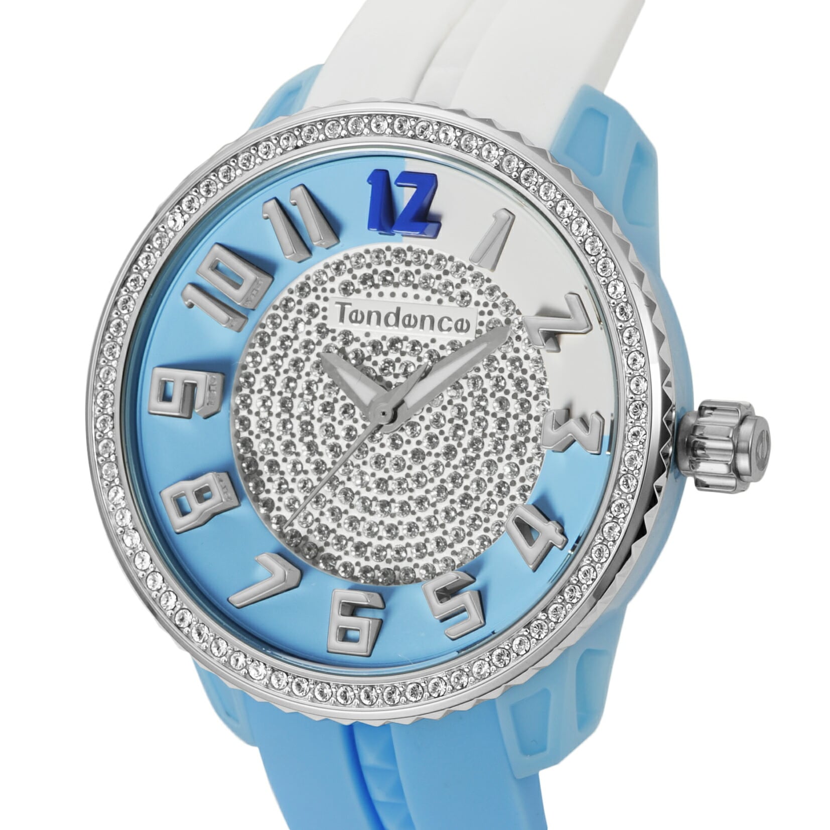 【腕時計】 TENDENCE(テンデンス) CRAZY MEDIUM / クレイジーミディアム レディース ブルー クォーツ TY930110S 時計 ブランド