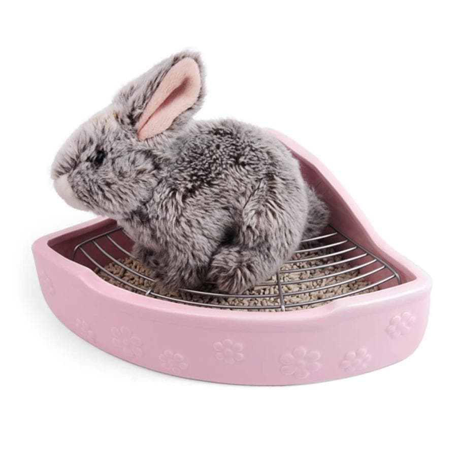 Qoo10] 小動物用 陶器トワレ 飼育ケージ内装 チ