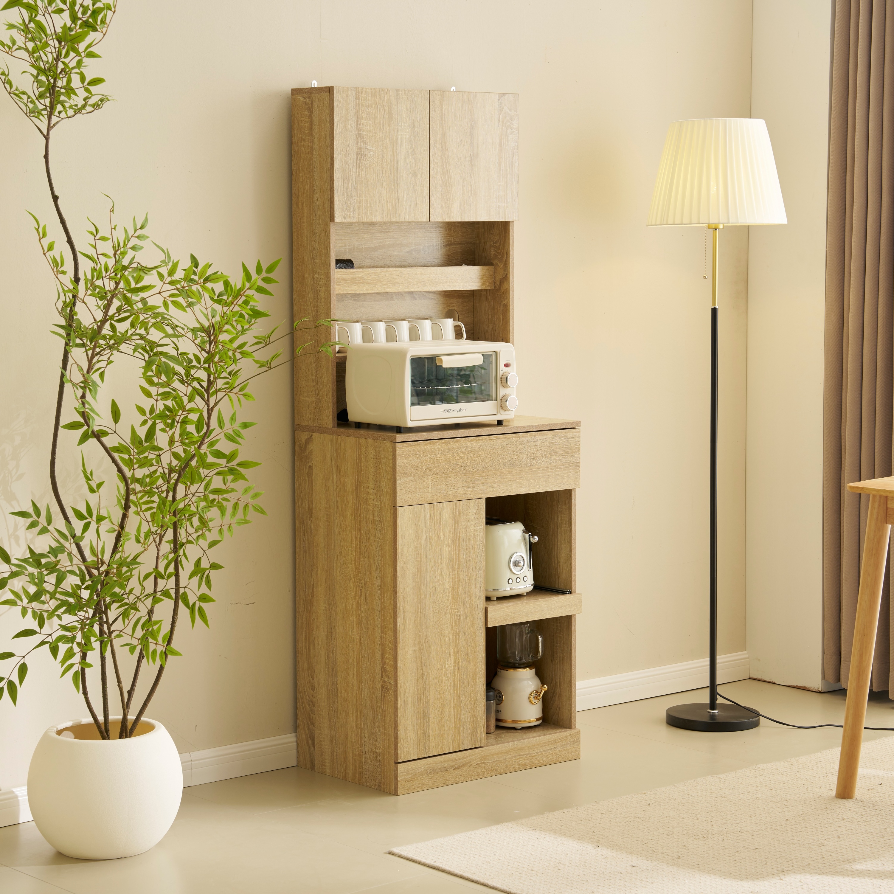 【国内出荷】食器棚 キッチンボード レンジボード キッチン 収納 棚 家電収納 キッチン収納 一人暮らし スリム おしゃれ シンプル キッチンボード レンジ台1 【国内出荷】食器棚 キッチンボード レンジボード キッチン 収納 棚 家電収納 キッチン収納 一人暮らし スリム おしゃれ シンプル キッチンボード レンジ台1