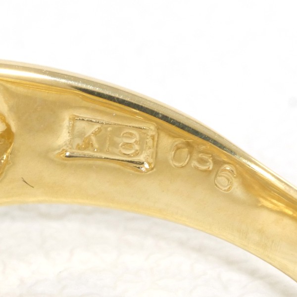 PT900 プラチナ K18YG リング 指輪 11号 ダイヤ 0.36 ジュエリー 中古 PT900 プラチナ K18YG リング 指輪 11号 ダイヤ 0.36 ジュエリー 中古