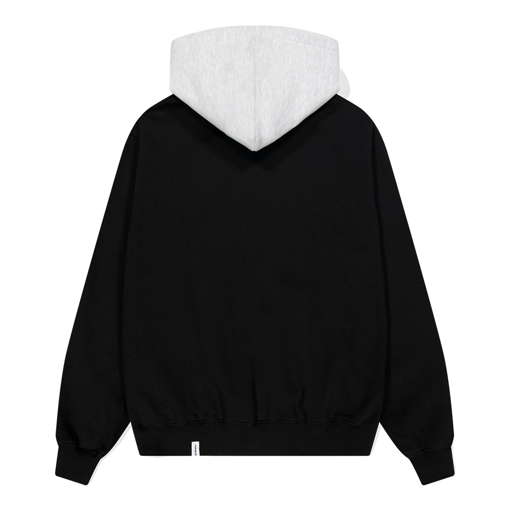 マハグリッドクリックピクセルパーカーブラック (MG2DFMM409A)