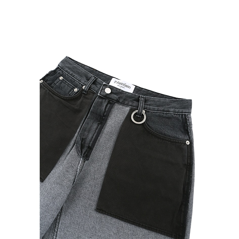 EXO Xiumin 着用 리버스 블랙 데님 팬츠 EXO Xiumin 着用 리버스 블랙 데님 팬츠