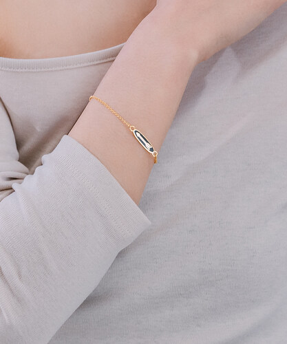 HEYHORANG公式取扱店* 925 silver Chic Arrow Silver Gold