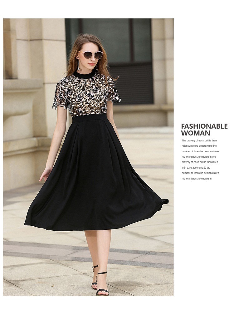 花柄 レース ショートスリーブ ハイウエスト ロングスカート パーティドレス 切り替え Aライン 無地 レディース 2018年新作 定番 人気 およばれ 結婚式 二次会 演奏会 観劇 謝恩会 発表会 花柄 レース ショートスリーブ ハイウエスト ロングスカート パーティドレス 切り替え Aライン 無地 レディース 2018年新作 定番 人気 およばれ 結婚式 二次会 演奏会 観劇 謝恩会 発表会