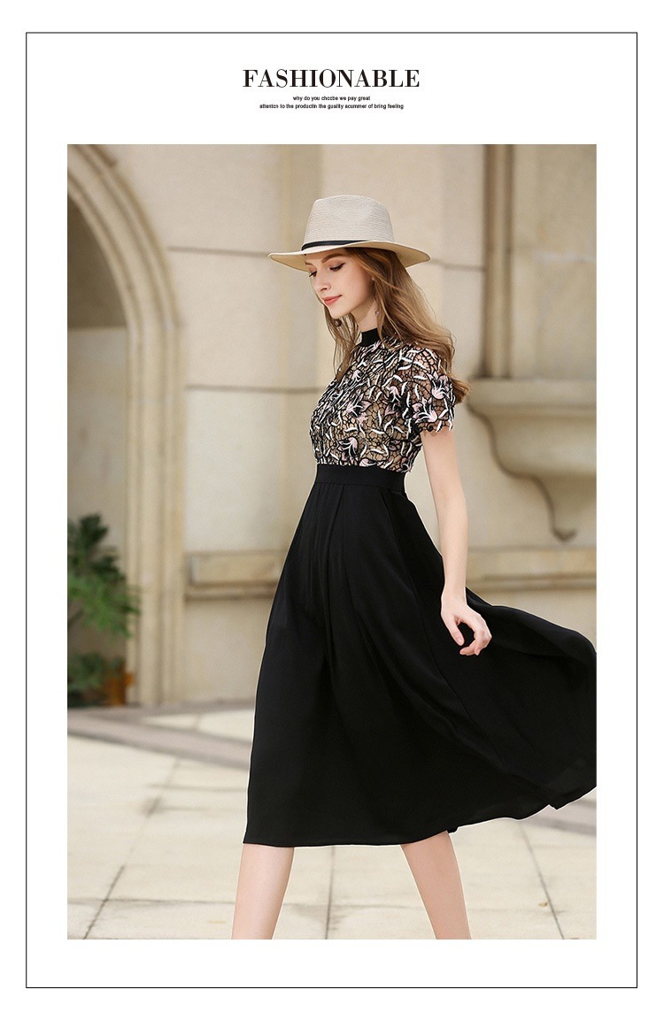 花柄 レース ショートスリーブ ハイウエスト ロングスカート パーティドレス 切り替え Aライン 無地 レディース 2018年新作 定番 人気 およばれ 結婚式 二次会 演奏会 観劇 謝恩会 発表会 花柄 レース ショートスリーブ ハイウエスト ロングスカート パーティドレス 切り替え Aライン 無地 レディース 2018年新作 定番 人気 およばれ 結婚式 二次会 演奏会 観劇 謝恩会 発表会