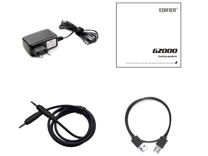 HECATE ED-G2000-PK [ピンク] 3種類の入力に対応したゲーミングスピーカー（定格出力8W＋8W）