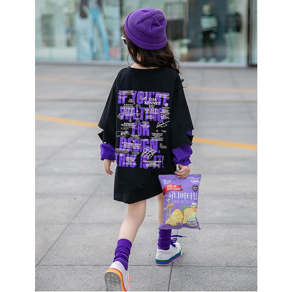 Qoo10] 子供服 女の子 tシャツ 長袖 キッズダ