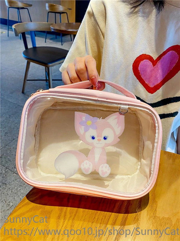 Qoo10] 【激安本日限定】化粧ポーチ 大容量 リー