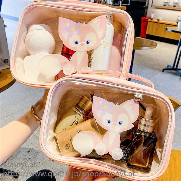 Qoo10] 【激安本日限定】化粧ポーチ 大容量 リー