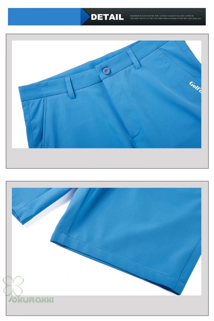 ゴルフウェア メンズ ショートパンツ ゴルフ 膝上 吸汗速乾 ストレッチ 短パン 快適 春夏 夏用 スポーツ2505gfps07